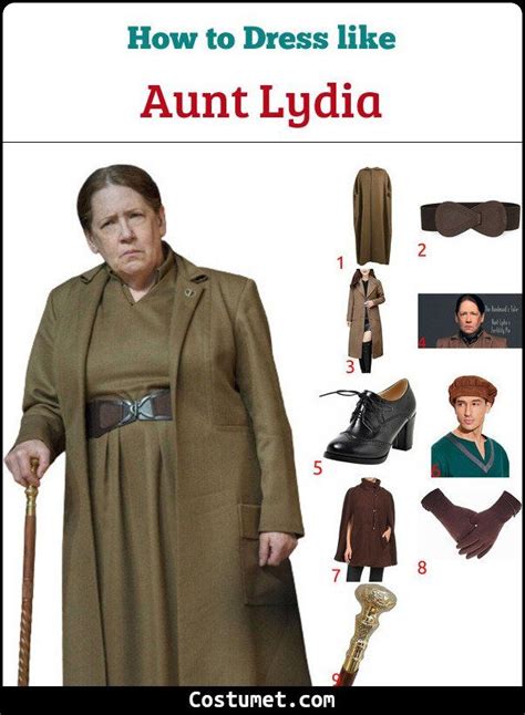 Aunt Lydia & The Handmaid's Tale Costume for Cosplay & Halloween 2022 ...