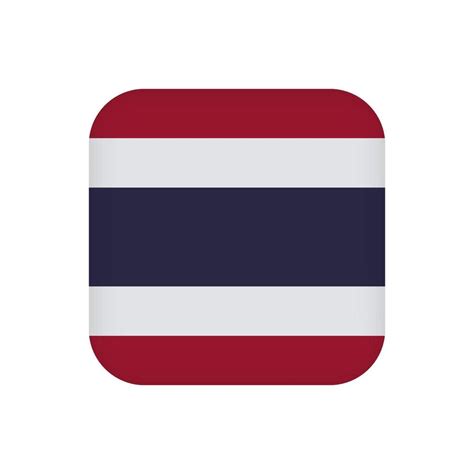 Thailand flag, official colors. Vector illustration. 10420842 Vector ...