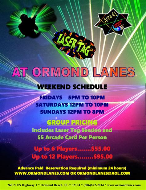 Laser Tag | Ormond Lanes