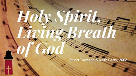 Holy Spirit Living Breath of God - YouTube