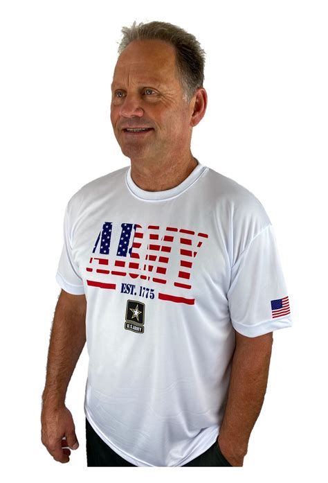 US Army T-shirt USA Made Patriotic Flag - Etsy