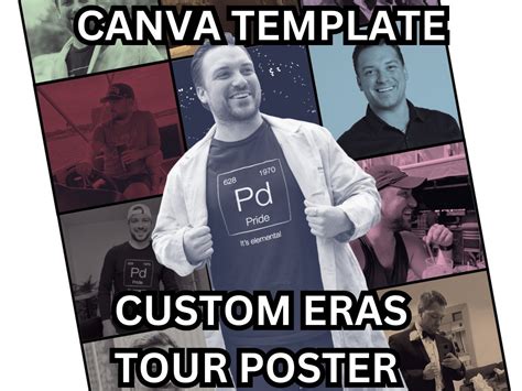 Eras Tour Poster Template Canva - Jemmy Korney