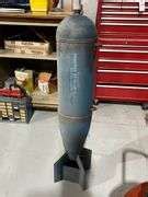 US Navy Practice Bomb MK15 - 42”H - H. Barry Smith Realtors, Auctioneers, and Advisors a Willard ...