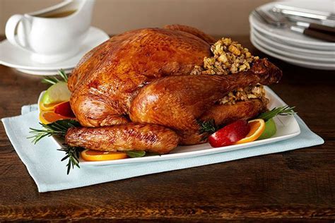 Roast Turkey with Sausage Stuffing Recipe | Roasted turkey ...