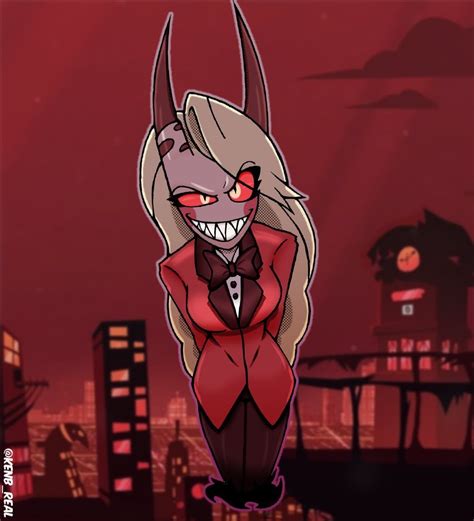 Demon Charlie by Keni-BR : HazbinHotel