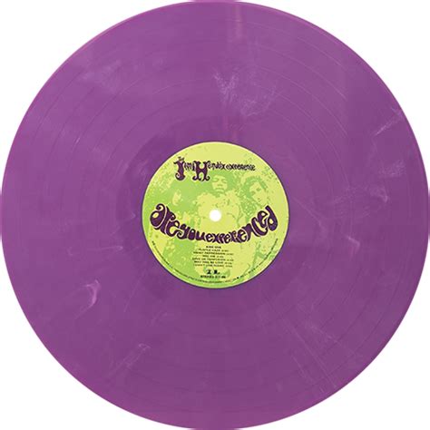 The Jimi Hendrix Experience - Are You Experienced , Colored Vinyl