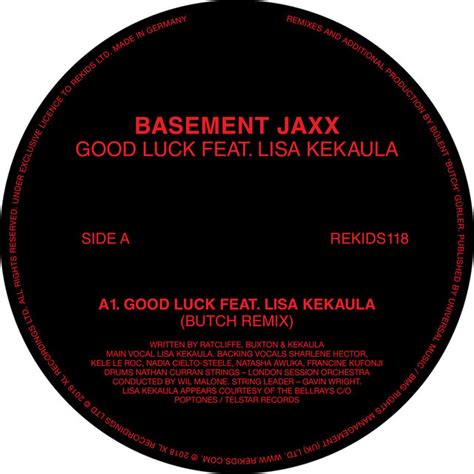 Good Luck Feat. Lisa Kekaula (Butch Remixes) by Basement Jaxx on TIDAL