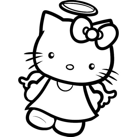 Kitty Coloring Pages Cute Hello Kitty Drawing : Cute Devil Drawing At 493