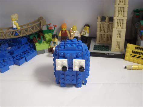 Lego Blue Pac-man Ghost - Instructables