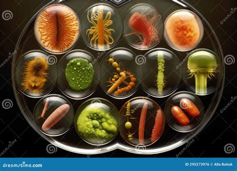 Bacteria, Microscopic Unicellular Organisms, Microorganism, Under ...