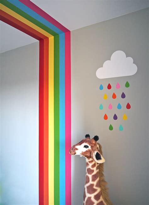 How to DIY a Rainbow Mural — MELANIE LISSACK INTERIORS