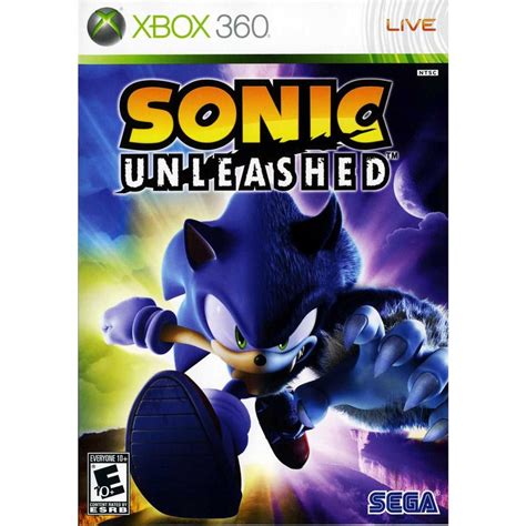 Xbox 360 - Sonic Unleashed (Platinum Hits) - waz