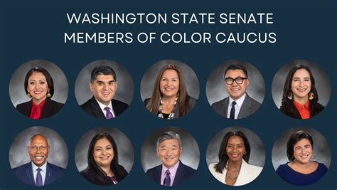 Members of Color Caucus - Washington Senate Democrats