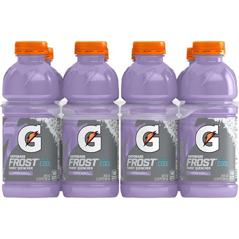 Gatorade Frost Thirst Quencher Sports Drink, Riptide Rush, 20 oz Bottles, 8 Count - Walmart.com ...