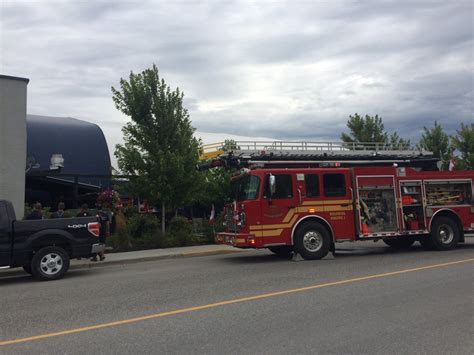 Kelowna business evacuated because of suspicious fire | Globalnews.ca