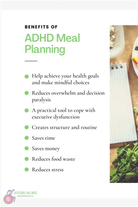 Beginner's Guide to ADHD Meal Planning for Adults - Jackie Silver Nutrition