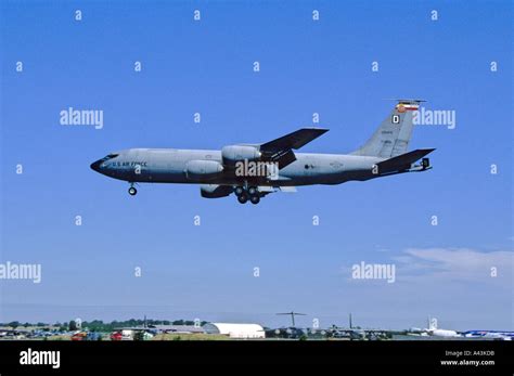 US Air Force Boeing KC-135 Stratotanker aerial refueling aircraft Stock Photo - Alamy