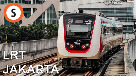 🇮🇩 Jakarta LRT - Jakarta Mini Metro Line (2022) (4K) - YouTube