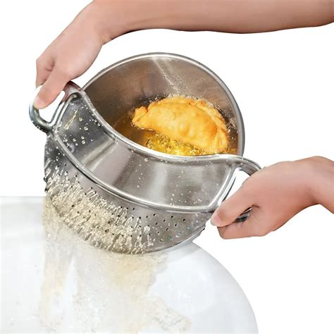 New Stainless Steel Pan Pot Strainer Pasta Strainer for Kitchen Sieves ...