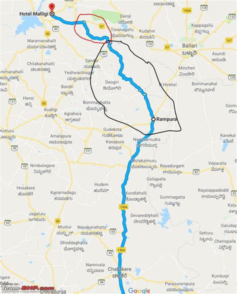 Bangalore To Bellary Route Map - Arlena Nataline