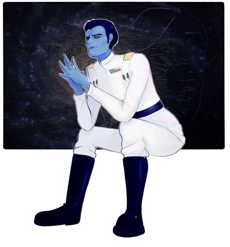 Commission: Grand Admiral Thrawn by ghostbf on DeviantArt