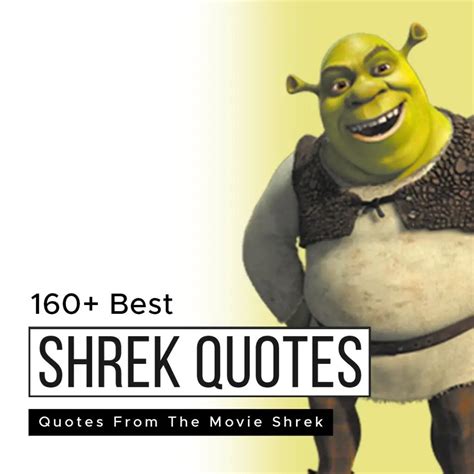 160+ Best Funny Shrek Quotes From The Movie Shrek | Quotesmasala