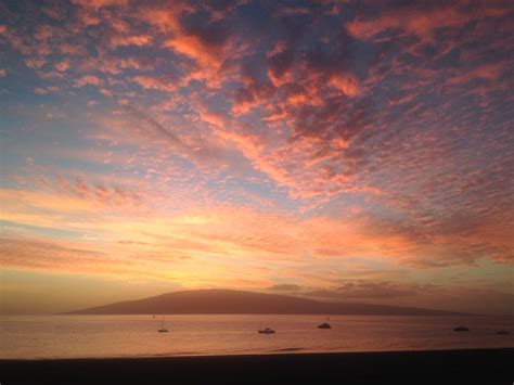 Lahaina Maui Hawaii - Picture of Saturday's Sunset