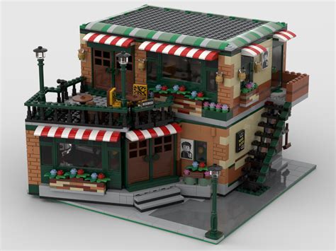 LEGO MOC Modular Central Perk Cafe & Pub by Brick Artisan | Rebrickable ...
