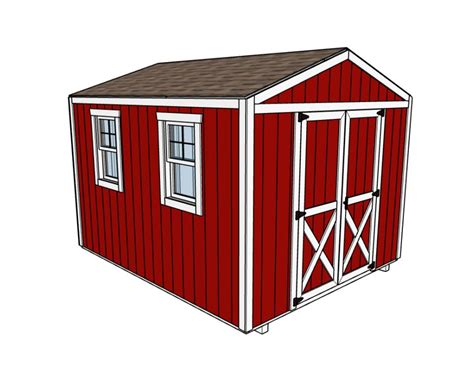 Storage Shed Plans 10x12 | TriCityShedPlans