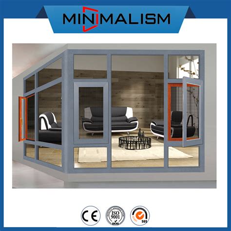 Window Grill Design Aluminum Double Casement Window with 2.0mm Material - China Casement Window ...