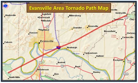 Evansville Indiana Zip Code Map - Map