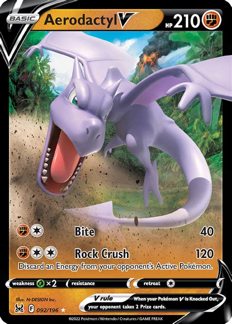 Aerodactyl V · Lost Origin (LOR) #092 ‹ PkmnCards