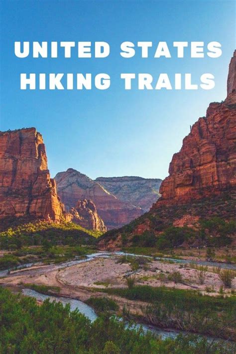 Hiking Trails in the United States: 25 Top US Hikes | Road trip usa, Zion national park, Perfect ...