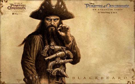 1080P, Blackbeard (Pirates of the Caribbean), Ian McShane, Pirates of ...