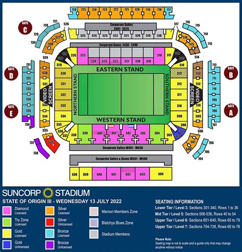 Suncorp Stadium Seating Layout Suncorp Stadium Broncos Seating Plan | Porn Sex Picture