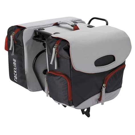 Racktime TourIt Rear Bike Rack with DOUBLEit Panniers 4235J - Save 35%