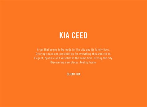 KIA CEED :: Behance