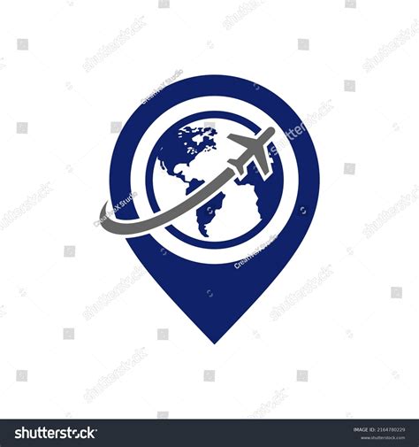 Flight Tracking Logo Can Be Use Stock Vector (Royalty Free) 2164780229 | Shutterstock