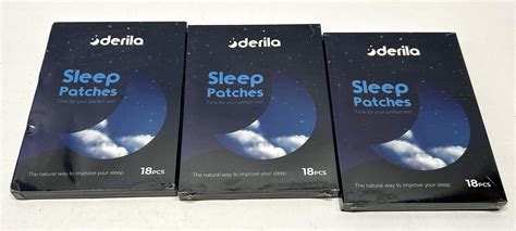 Lot - Three Boxes of Sleep Patches Mark Derila