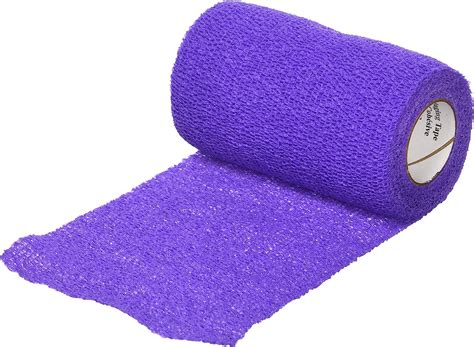 Vet Wrap / Cohesive Bandage (Dressing Wrap) In Purple : Amazon.co.uk ...