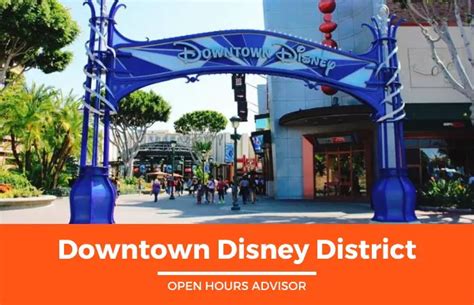 Downtown Disney Hours: Opening, Closing & Holidays Hours | February 2024