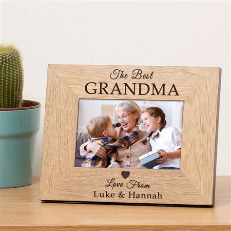 Best Grandma Photo Frame By Uniqueful