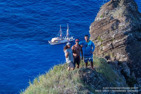 Hokulea Visits the Pitcairn Islands – National Geographic Society Newsroom