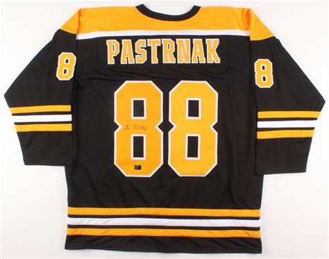 David Pastrnak Signed Jersey (Pastrnak COA) | Pristine Auction