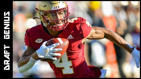 Zay Flowers Highlights: (Boston College WR) All-22 - YouTube