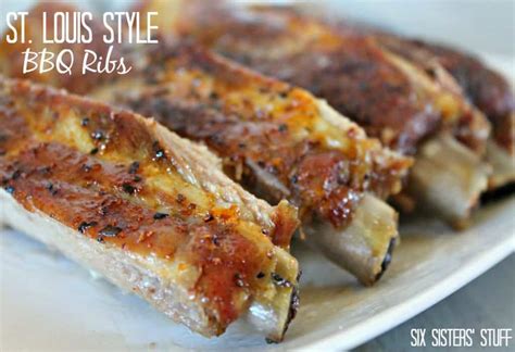 St. Louis Style BBQ Ribs | Six Sisters' Stuff