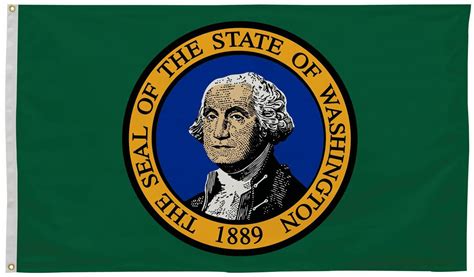 Washington State Flag 6' x 10' | Washington Flag | State of Washington Flag