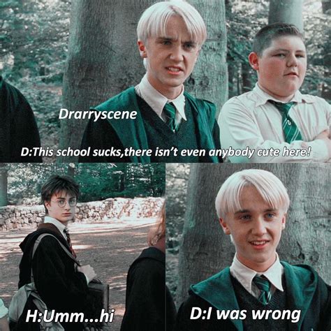 drarry | Harry potter headcannons, Harry potter memes hilarious, Draco harry potter