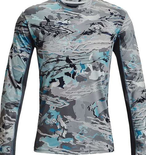 Under Armour Iso-Chill Shorebreak Camo Long Sleeve Shirt - Hydro Camo - 2XL