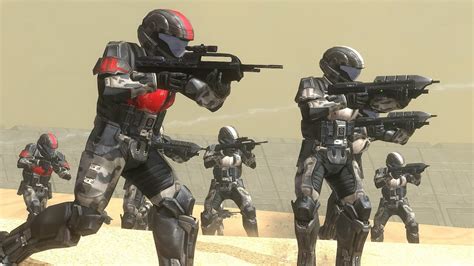 ODST Platoon Attacks the COVENANT - HALO 3 NPC Wars - YouTube